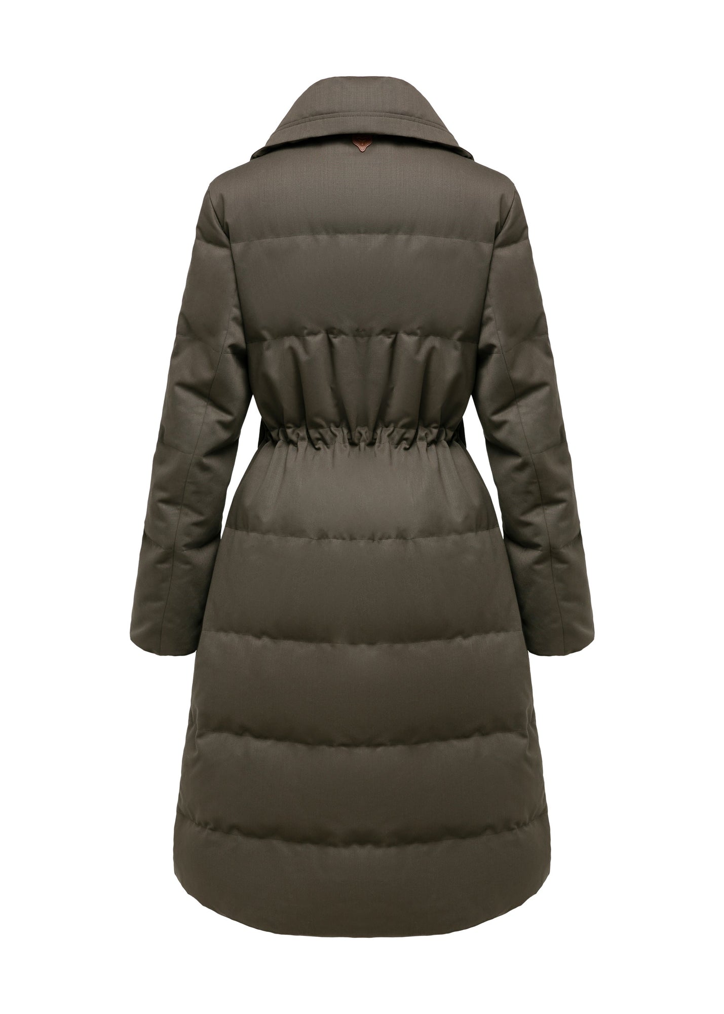 Long Down Coat | Green