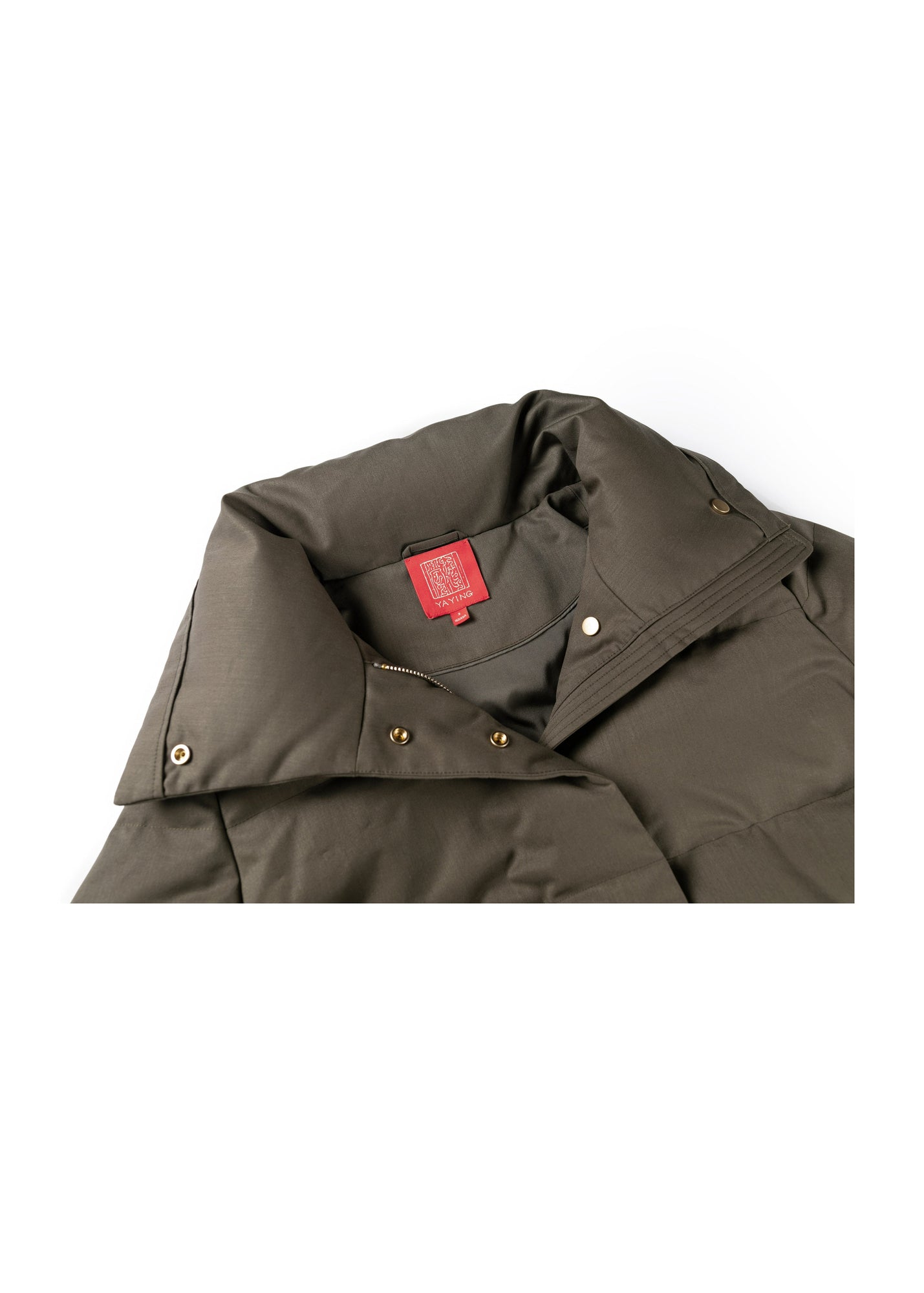 Long Down Coat | Green