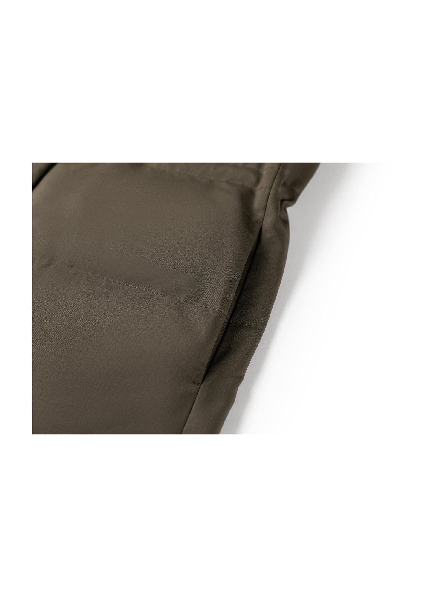 Long Down Coat | Green