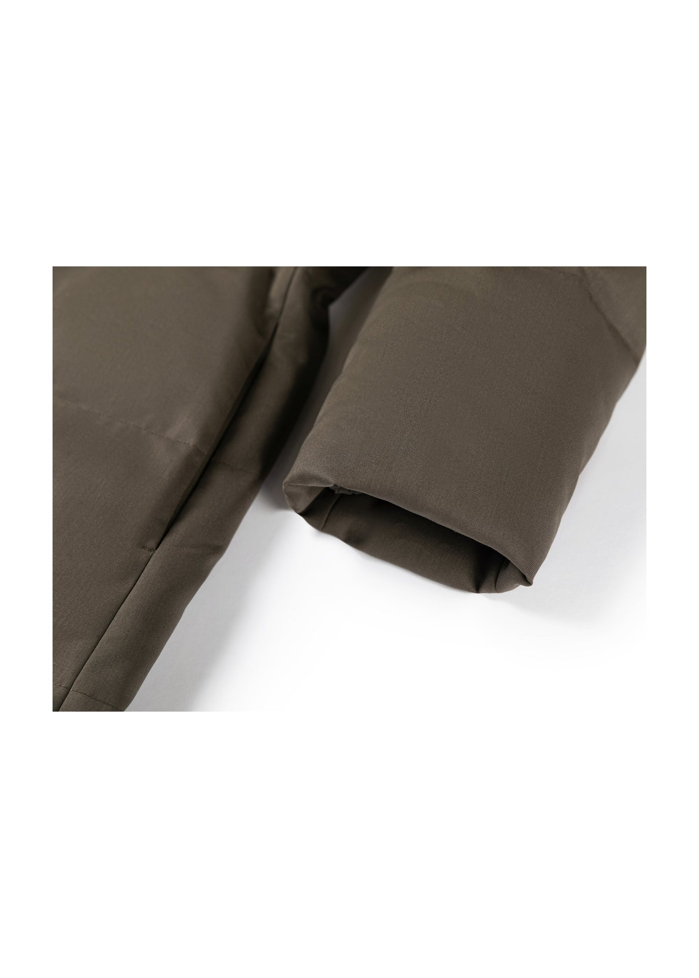 Long Down Coat | Green