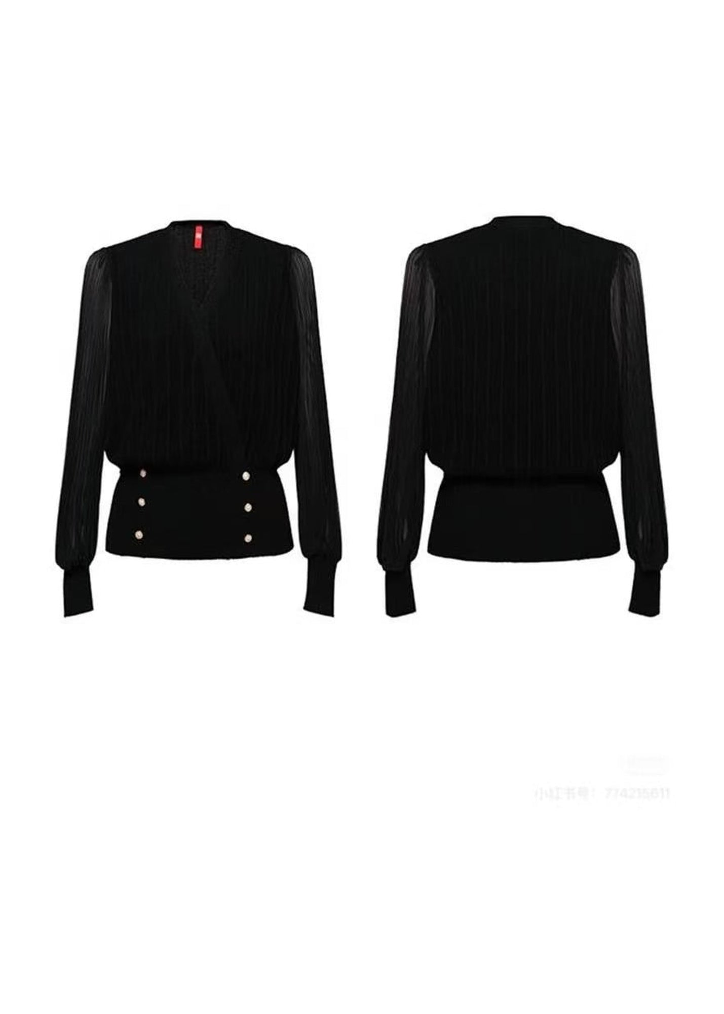 Long Sleeve T-Shirt | Black