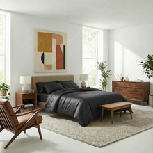 Stone | Signature Sateen Pillowcase Set Made With Organic Bamboo Hemp #Color_stone