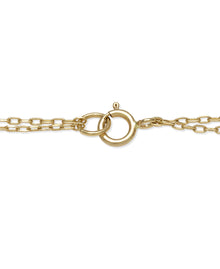 Round Strand Necklace | 14K Yellow Gold | White Freshwater Pearl5mm - 9mm