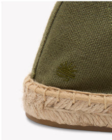 The Smoking Slipper - Seasonal - Oliva Green - Men's - Men's Espadrilles - Oliva Green - Soludos - 