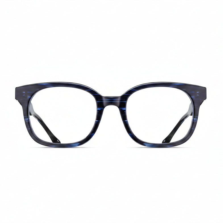 Unisex | M1030 Square Optical | Blue Demi | Clear | 51MM