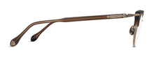 Unisex | M2061 Panto Optical | Matte Taupe/Antique Gold | Clear | 49MM