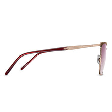 Unisex | M3109 Panto Sunglass | Rose Gold/Bordeaux | Pink Gradient Lens | 54MM