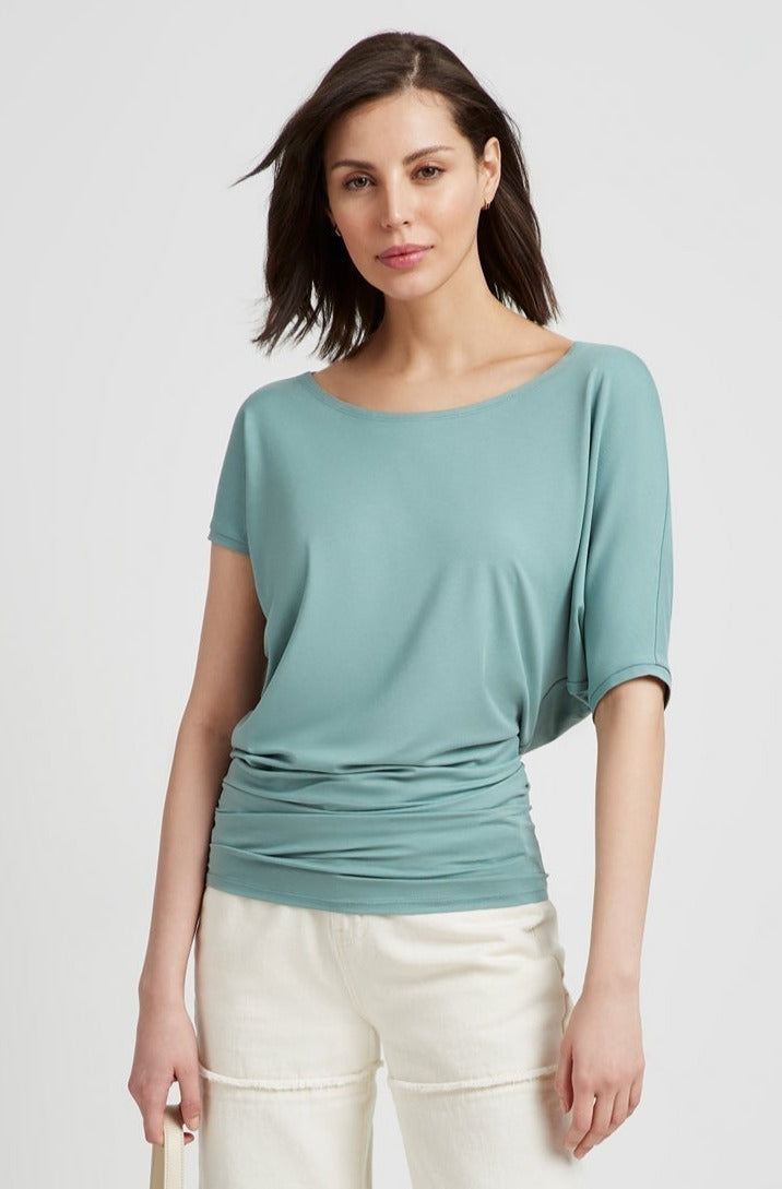 Elena Top | Slate Green