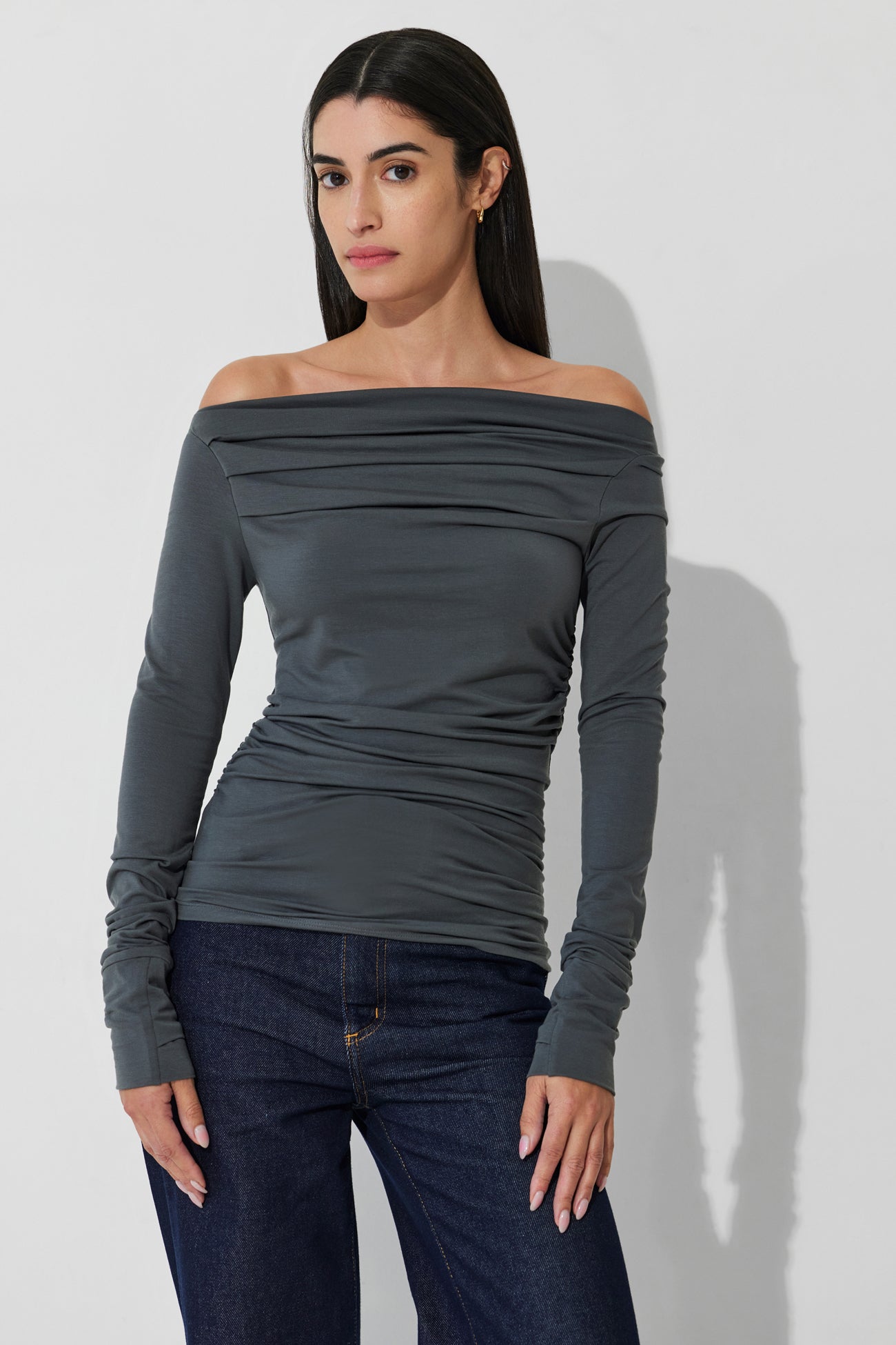 Cooper Top | Slate Grey