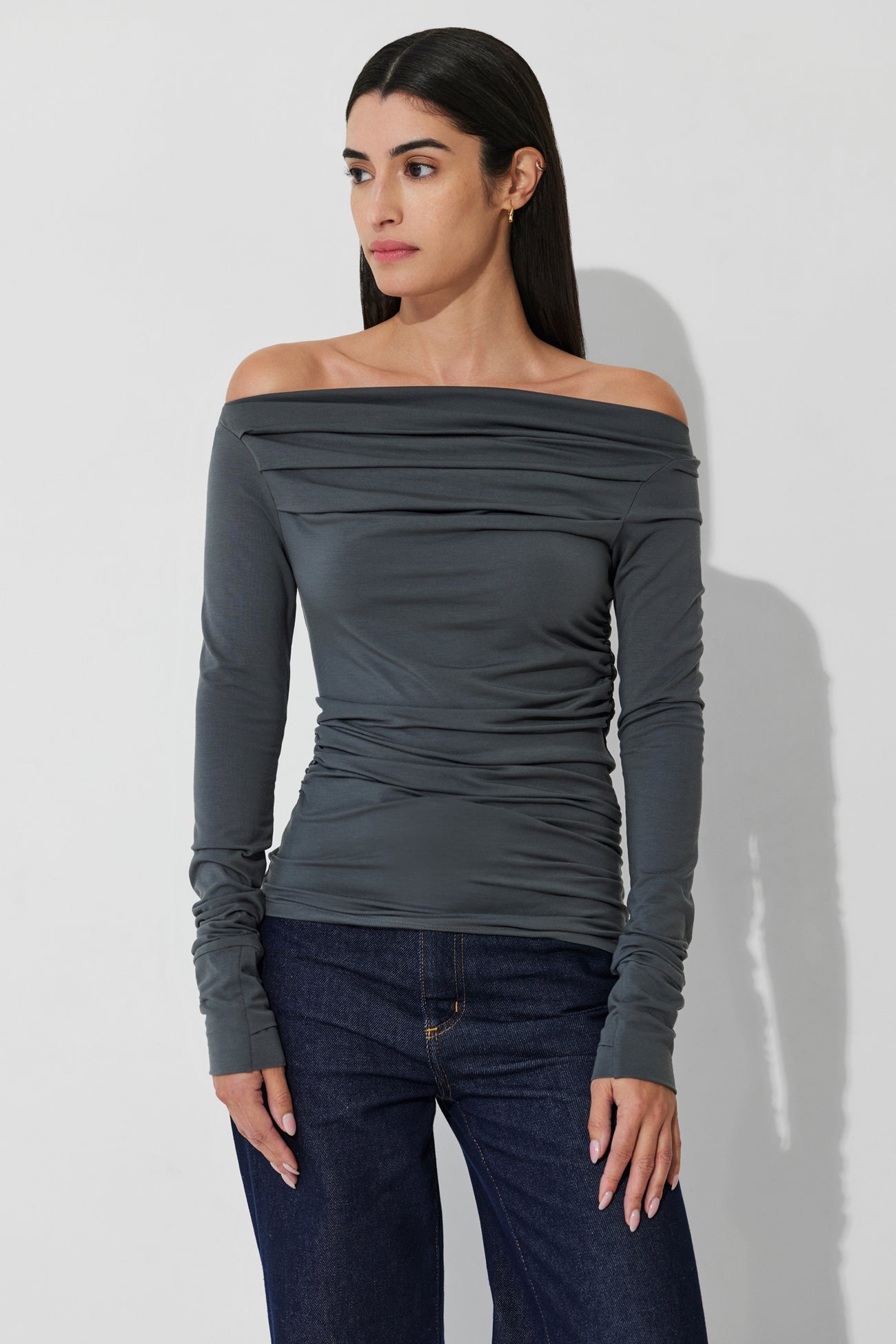 Cooper Top | Slate Grey