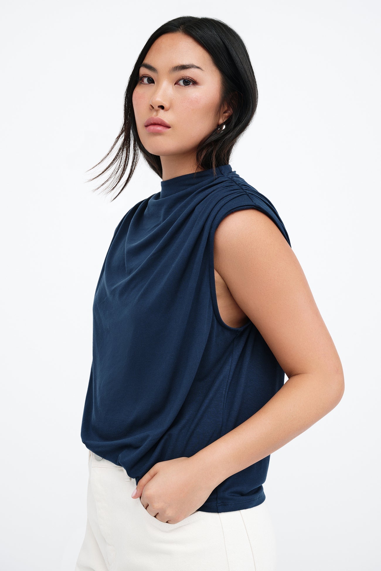 Wilson Top | Dark Blue