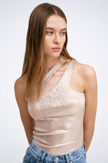 Siren Metallic Top | Stardust