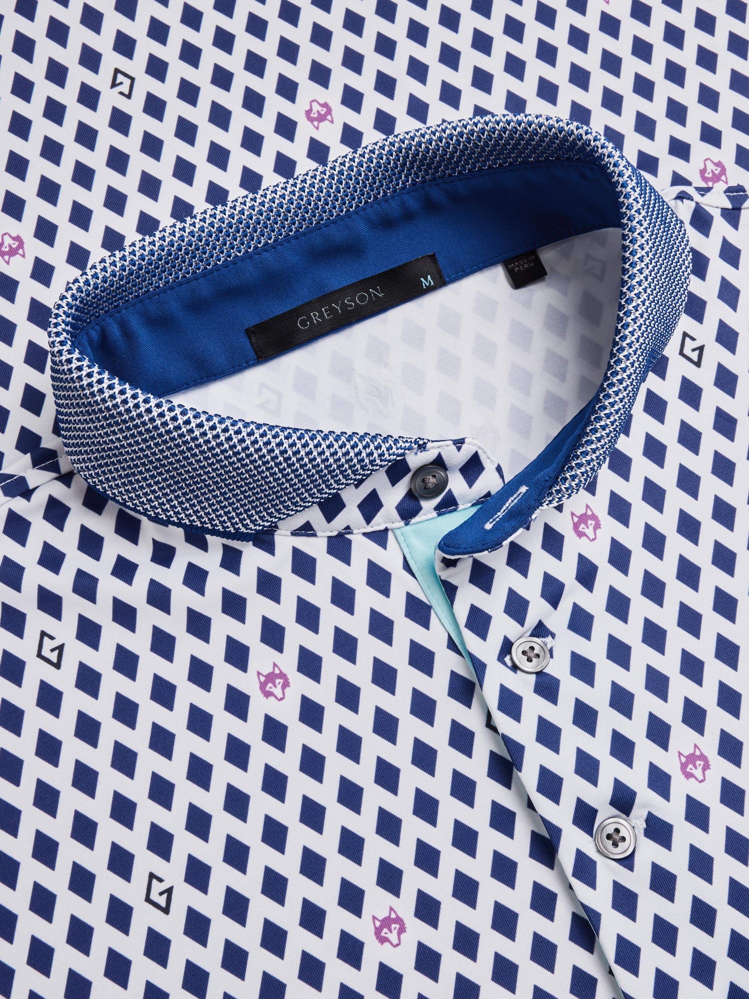 Men | Run Fur Your Life Polo | Arctic