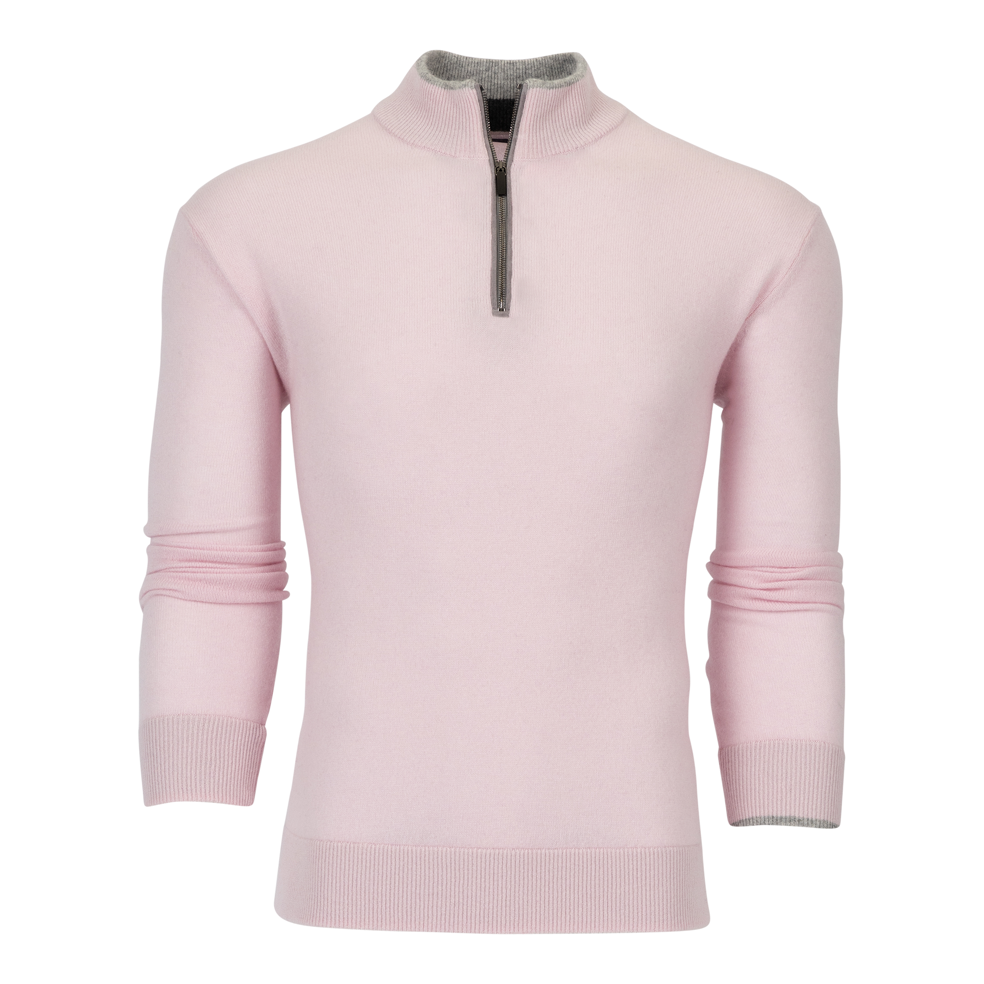 Men | Sebonack Quarter-Zip Sweater | Pink Sky