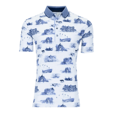 Men | Lake Champlain Toile Polo | Arctic