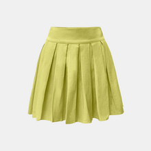 OW Collection Mira Pleats Skirt | Moss