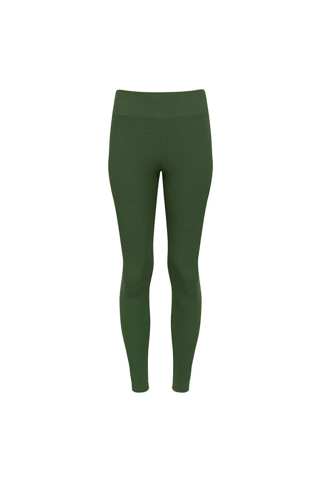 Classic Legging | Olive Micro Scrunch