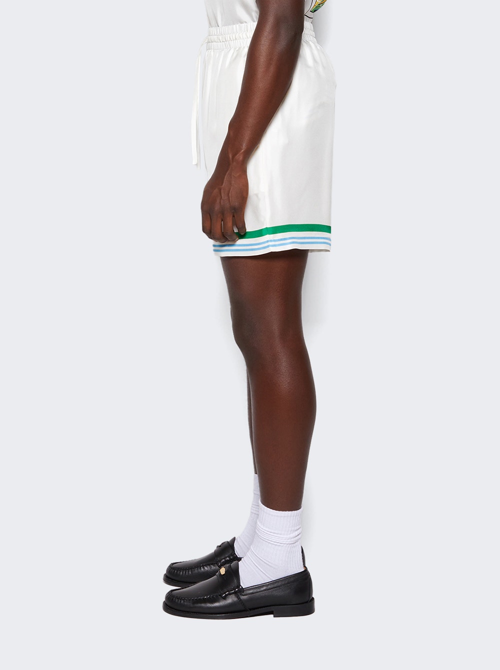 Men | CASABLANCA | Drawstring Shorts | White