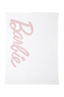 Cozychic Barbie Blanket | Sea Salt/Dusty Rose