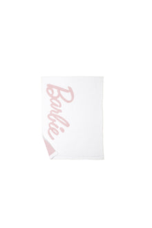 Cozychic Barbie Blanket | Sea Salt/Dusty Rose