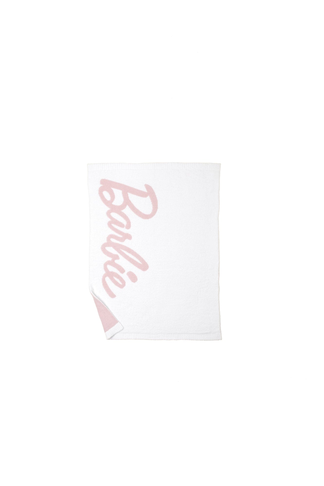 Cozychic Barbie Blanket | Sea Salt/Dusty Rose