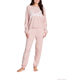 Womens | CozyChic Ultra Lite Barbie Pullover | Dusty Rose/White