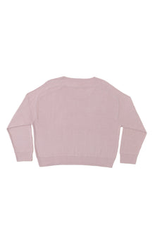 Womens | CozyChic Ultra Lite Barbie Pullover | Dusty Rose/White