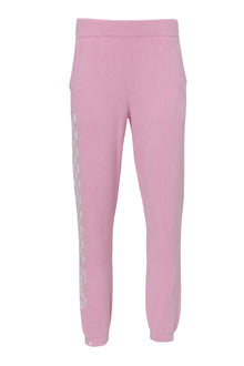 Womens | CozyChic Ultra Lite Checkered Barbie Jogger | Barbie Pink