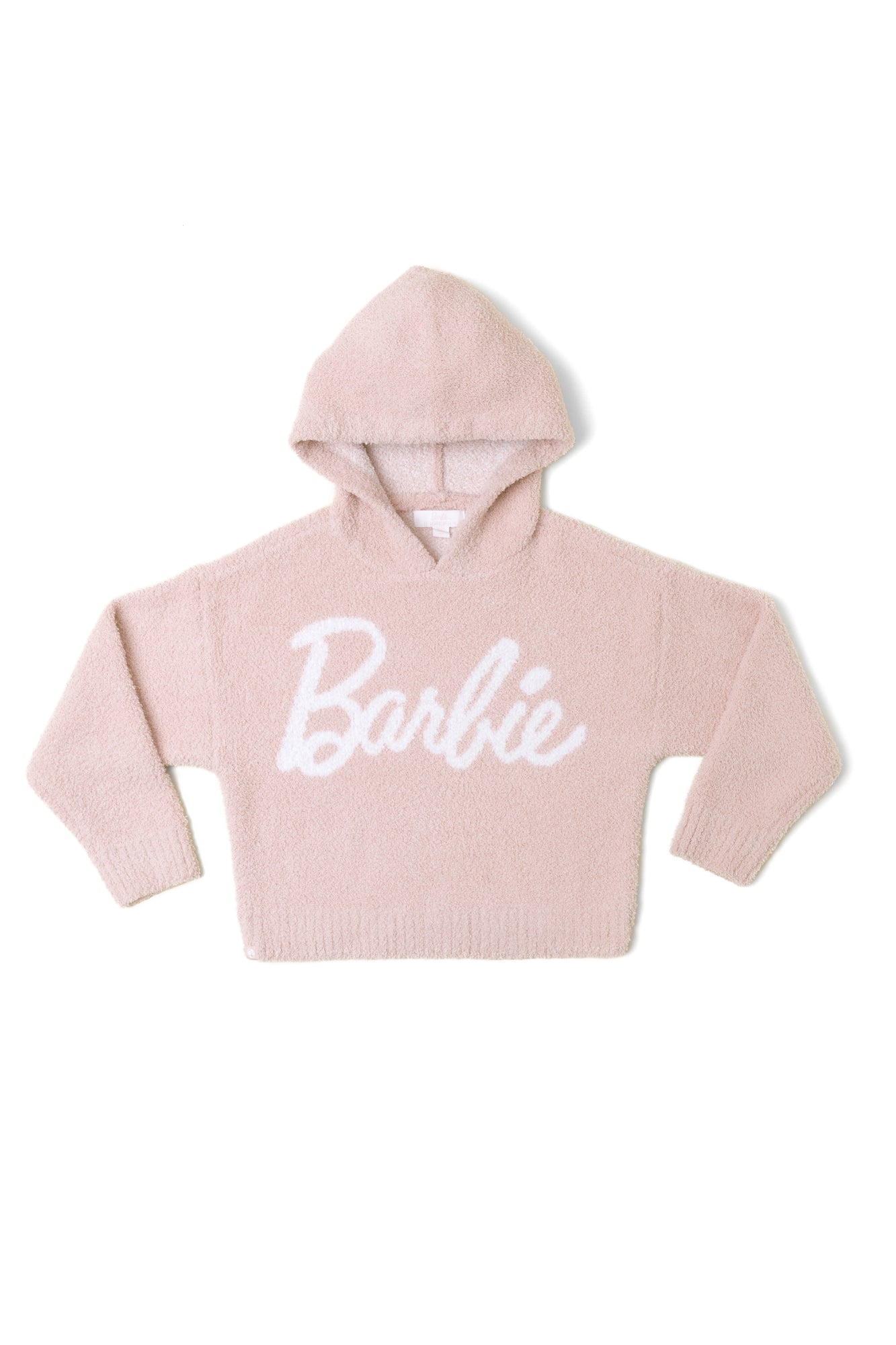 Youth | CozyChic Barbie Hoodie | Dusty Rose/White