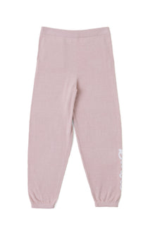 Youth | CozyChic Ultra Lite Barbie Jogger | Dusty Rose/White
