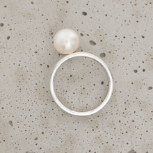 Lily Ring | Sterling Silver | Freshwater Pearls