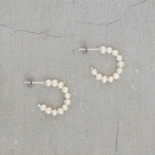 Delilah Earrings | Sterling Silver | Freshwater Pearls