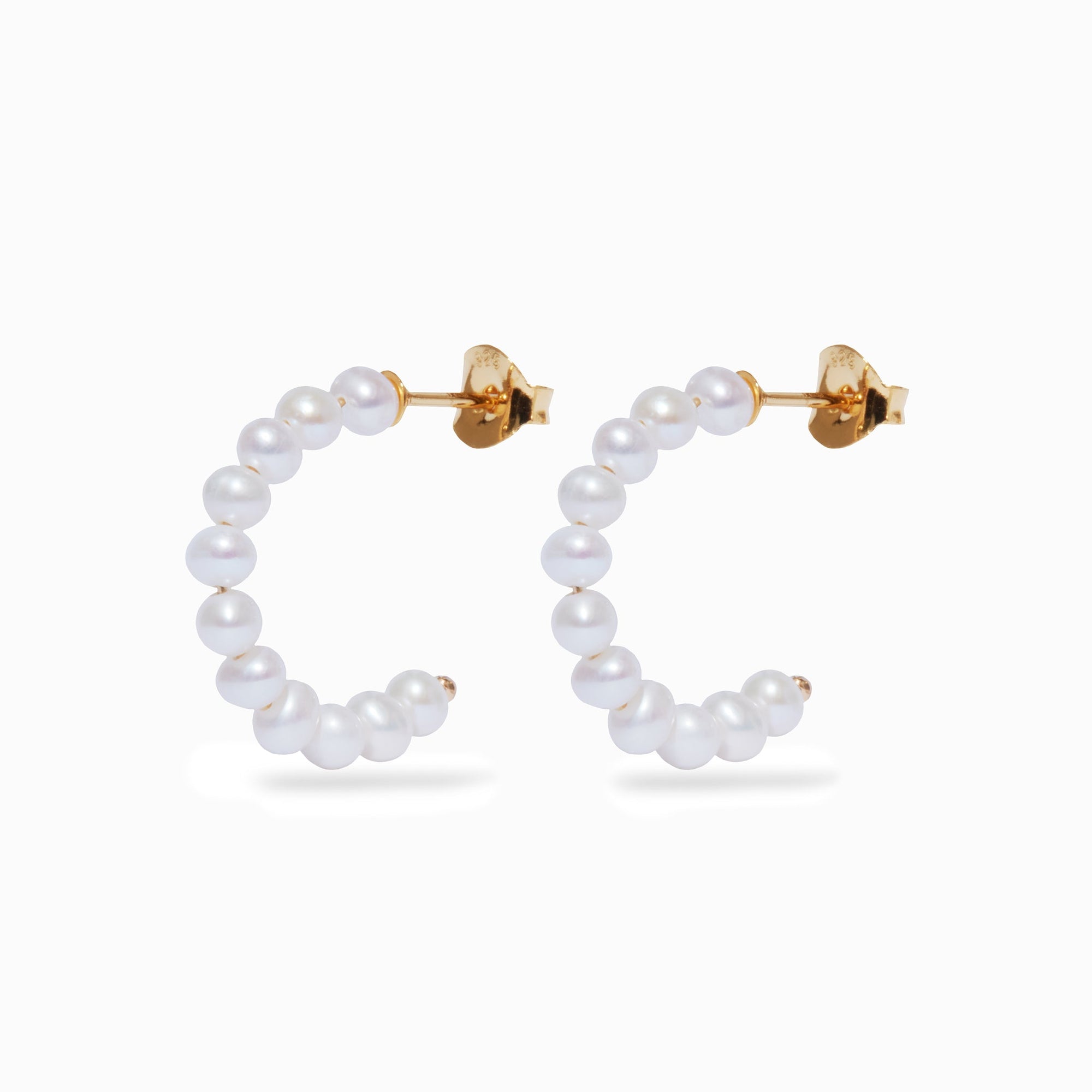 Delilah Earrings | 18K Gold Vermeil | Freshwater Pearls