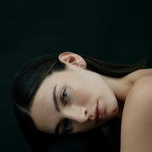 Line Earrings | Silver | Smoky Quartz