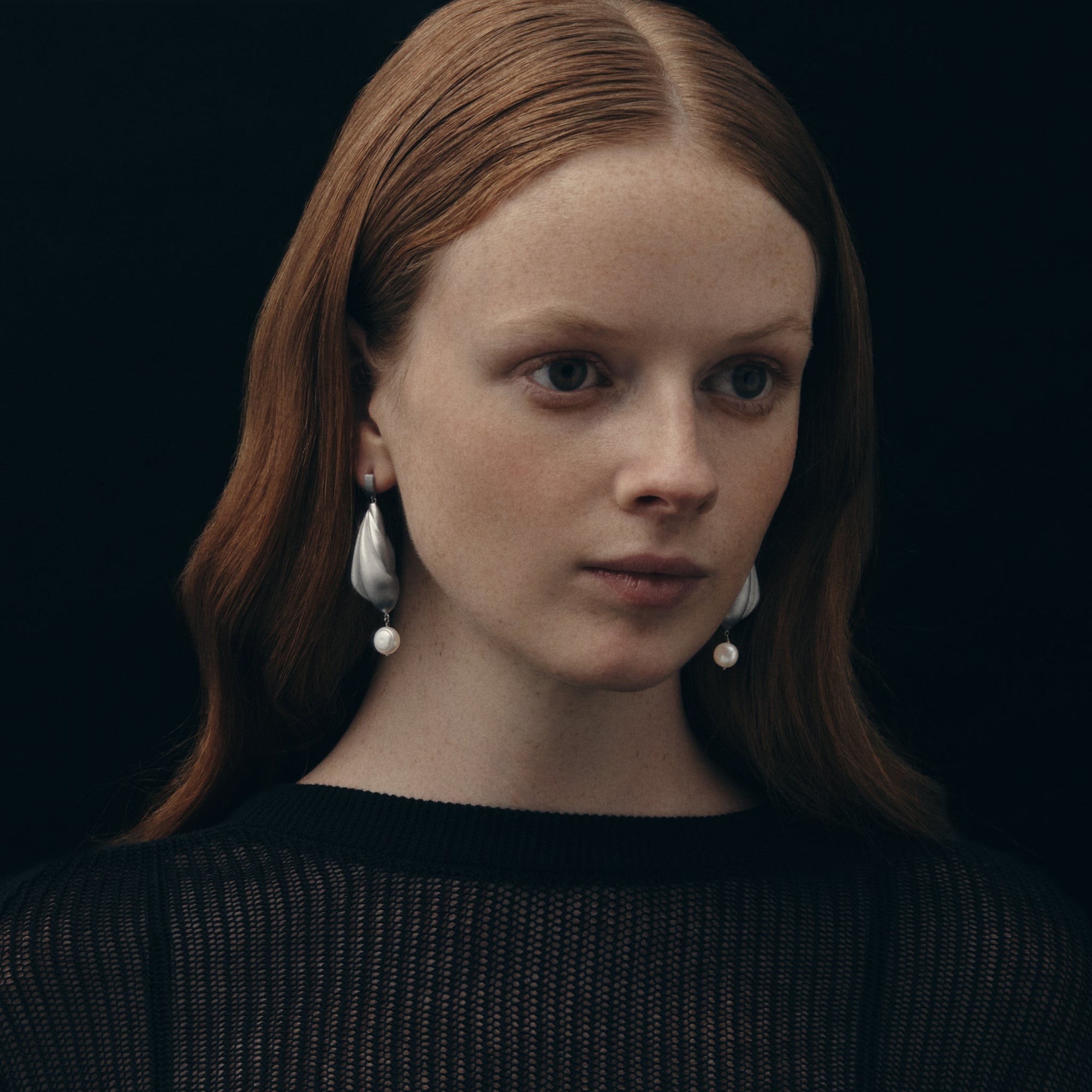 Glacier Earrings | Silver | Freshwater Pearls