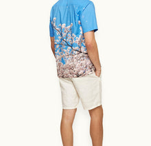 Maitan Photographic Print Relaxed Fit Capri Collar Shirt | Blossom