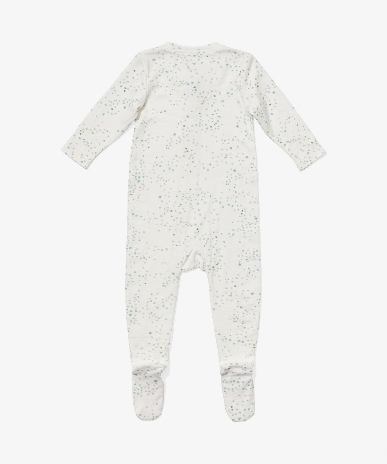 Kids Unisex | Marley Zip Pajama | Green/White