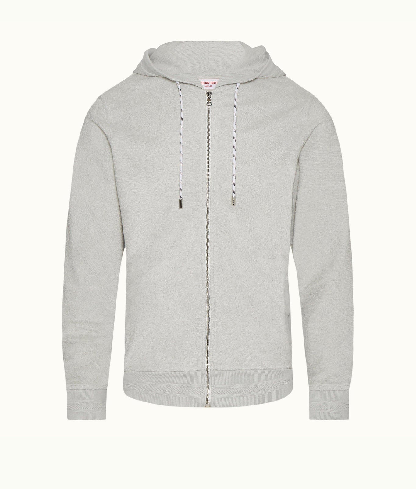 Mathers Towelling Classic Fit Double-Faced Towelling Hooded Sweatshirt | Moonlight