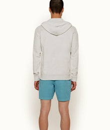Mathers Towelling Classic Fit Double-Faced Towelling Hooded Sweatshirt | Moonlight