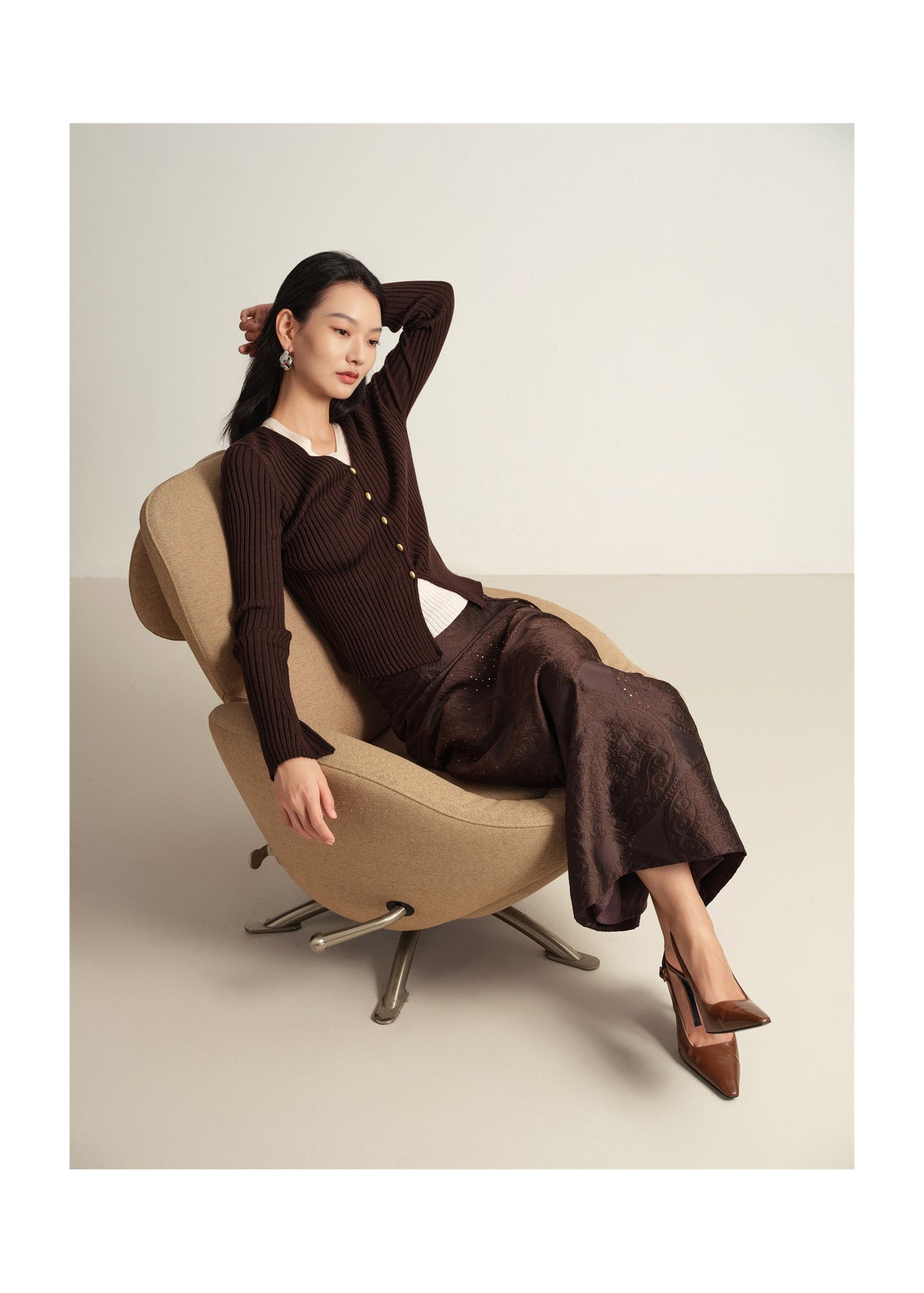 Maxi Skirt | Brown