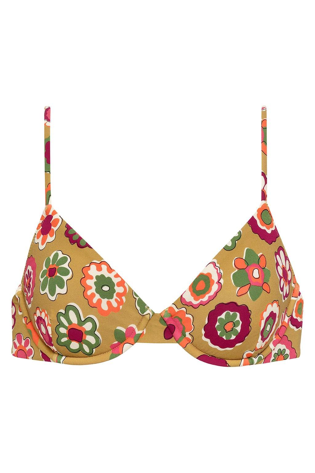 Dainty Bikini Top | Mazzy Floral