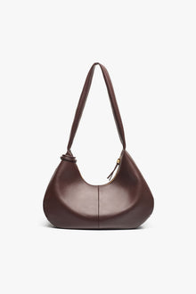 Medium Hobo Bag | Seal Brown