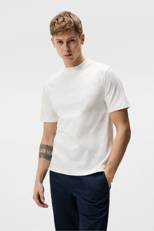 Men | Ace Mock Neck T-Shirt | White