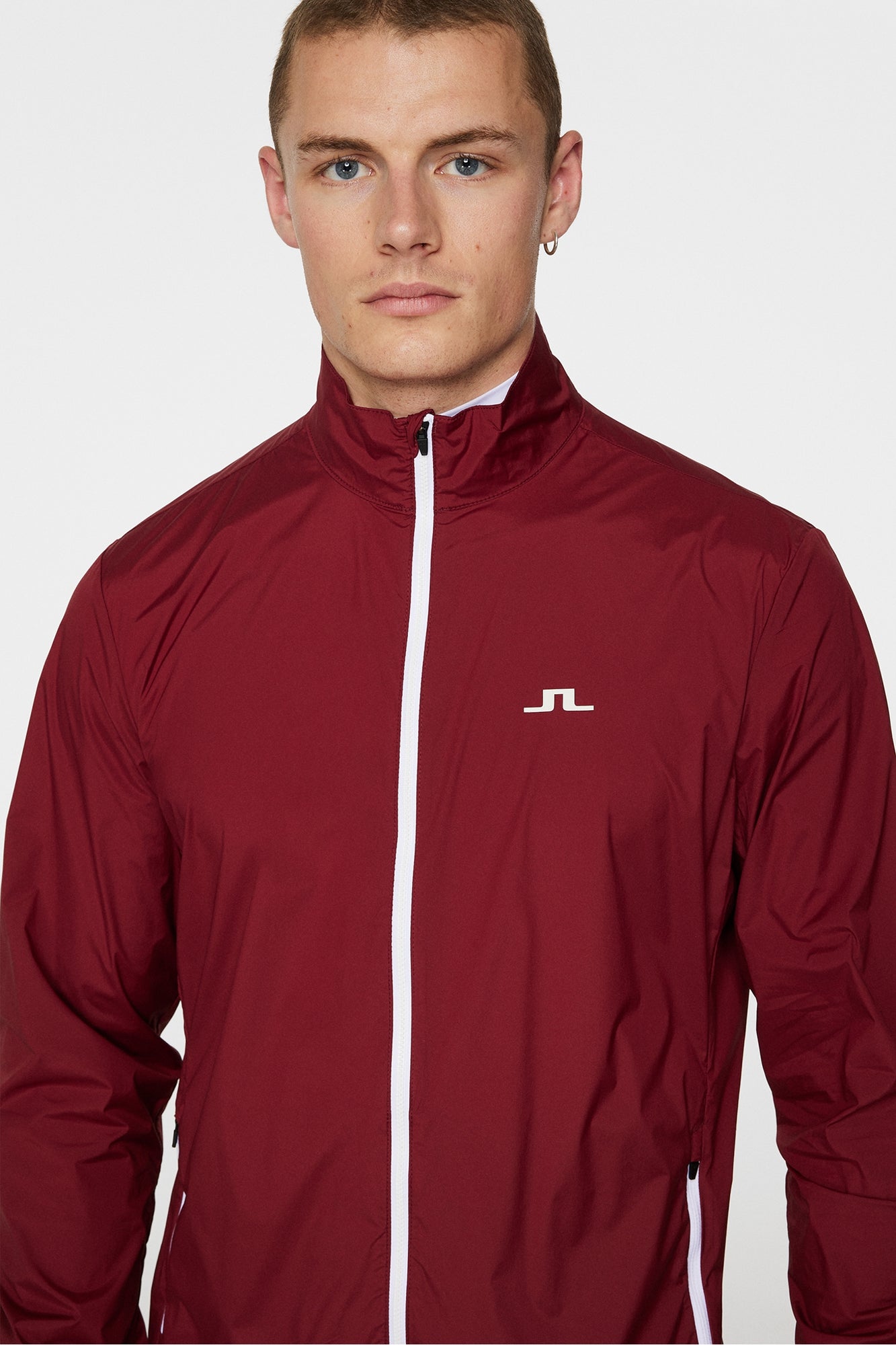Men | Ash Light Packable Jacket | Cabernet