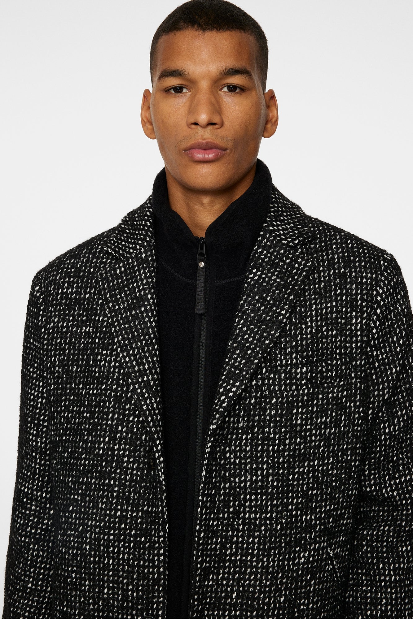 Men | August Wool Coat | Black