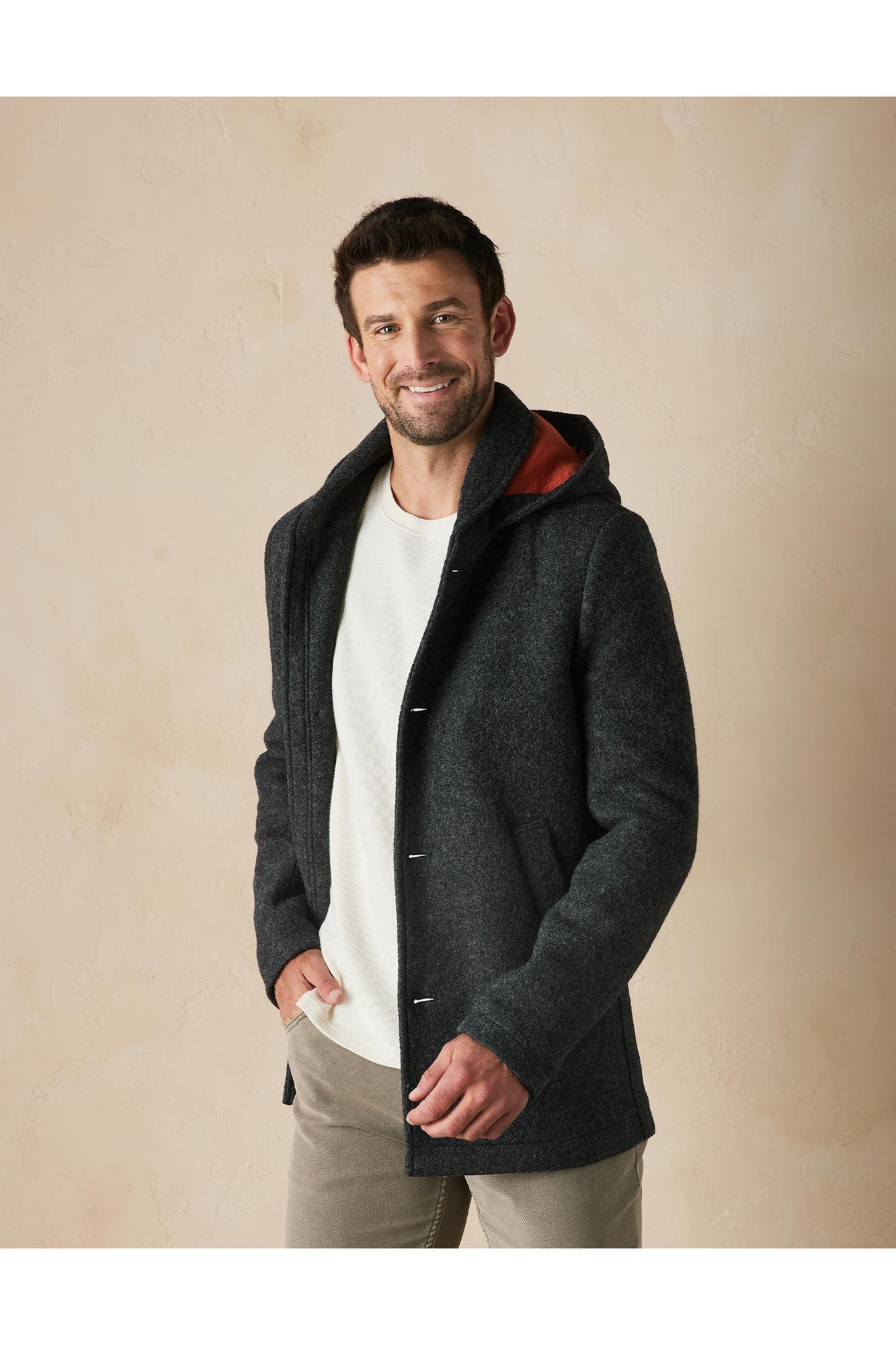 Men | Balboa City Peacoat | Grey