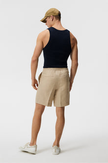 Men | Baron Tencel Linen Shorts | Safari Beige