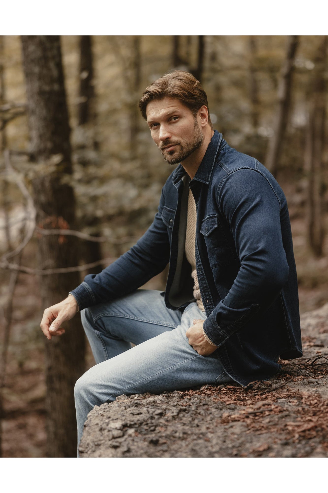 Men | Big Jake Shirt | Dark Indigo