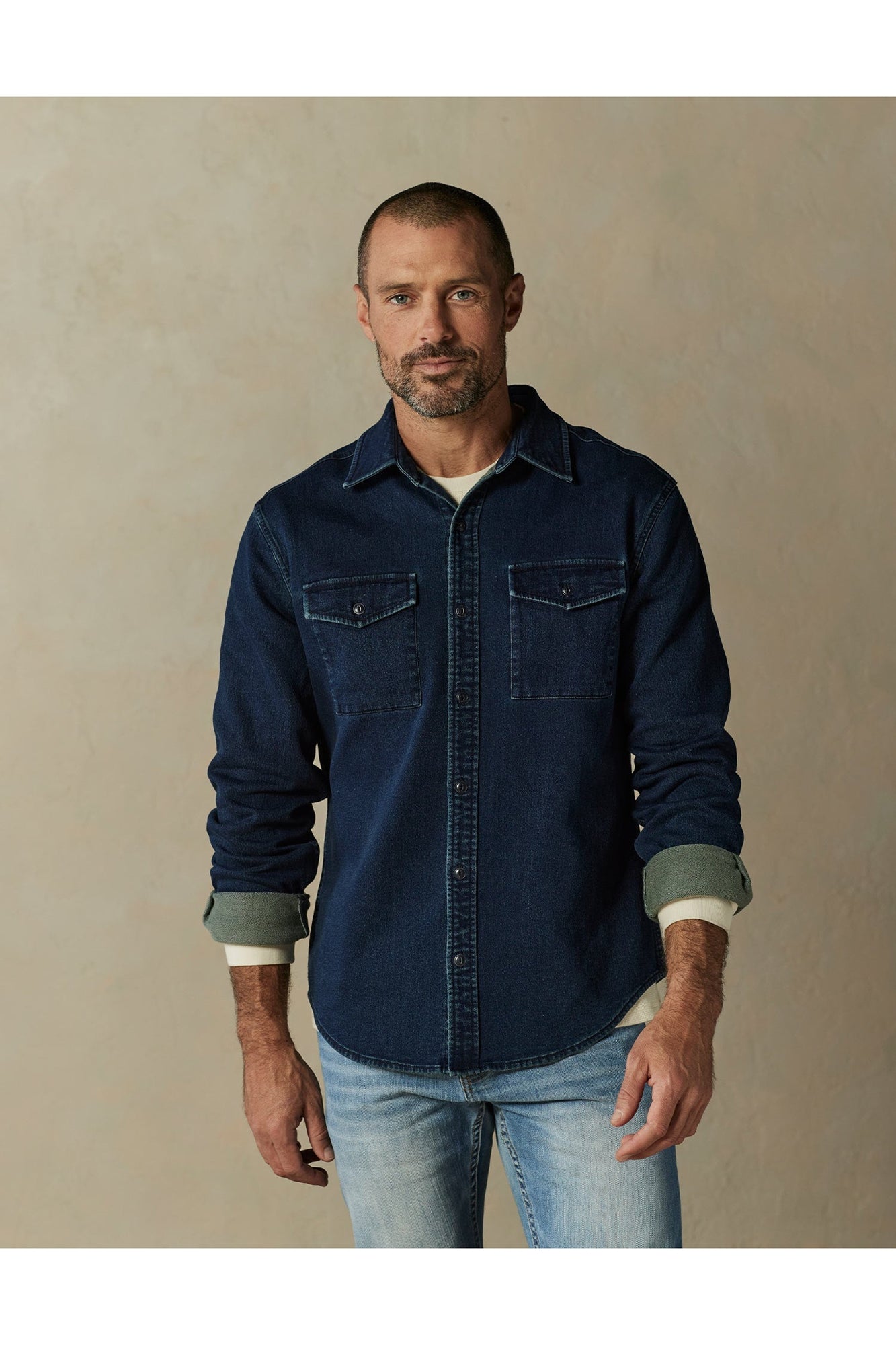 Men | Big Jake Shirt | Dark Indigo
