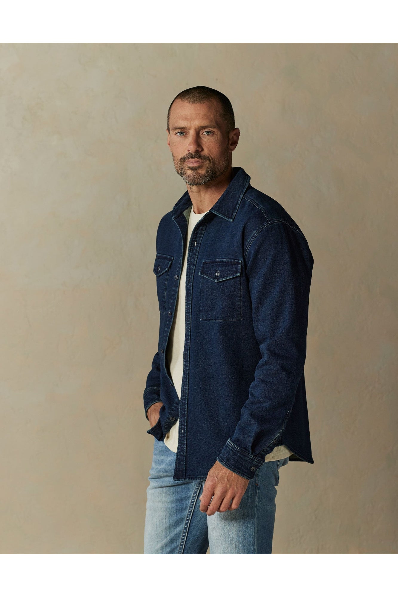 Men | Big Jake Shirt | Dark Indigo